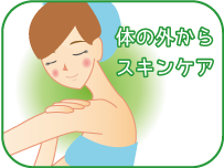 からだのそとからすきんけあ